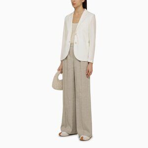 Stunning Knit Blazer Jacket Coat Coastal Old Money Quiet Luxury Understated Luxe